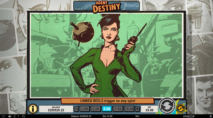 Agent Destiny Slot Screenshot